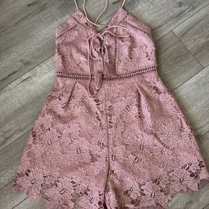 Sold-Crochet romper
